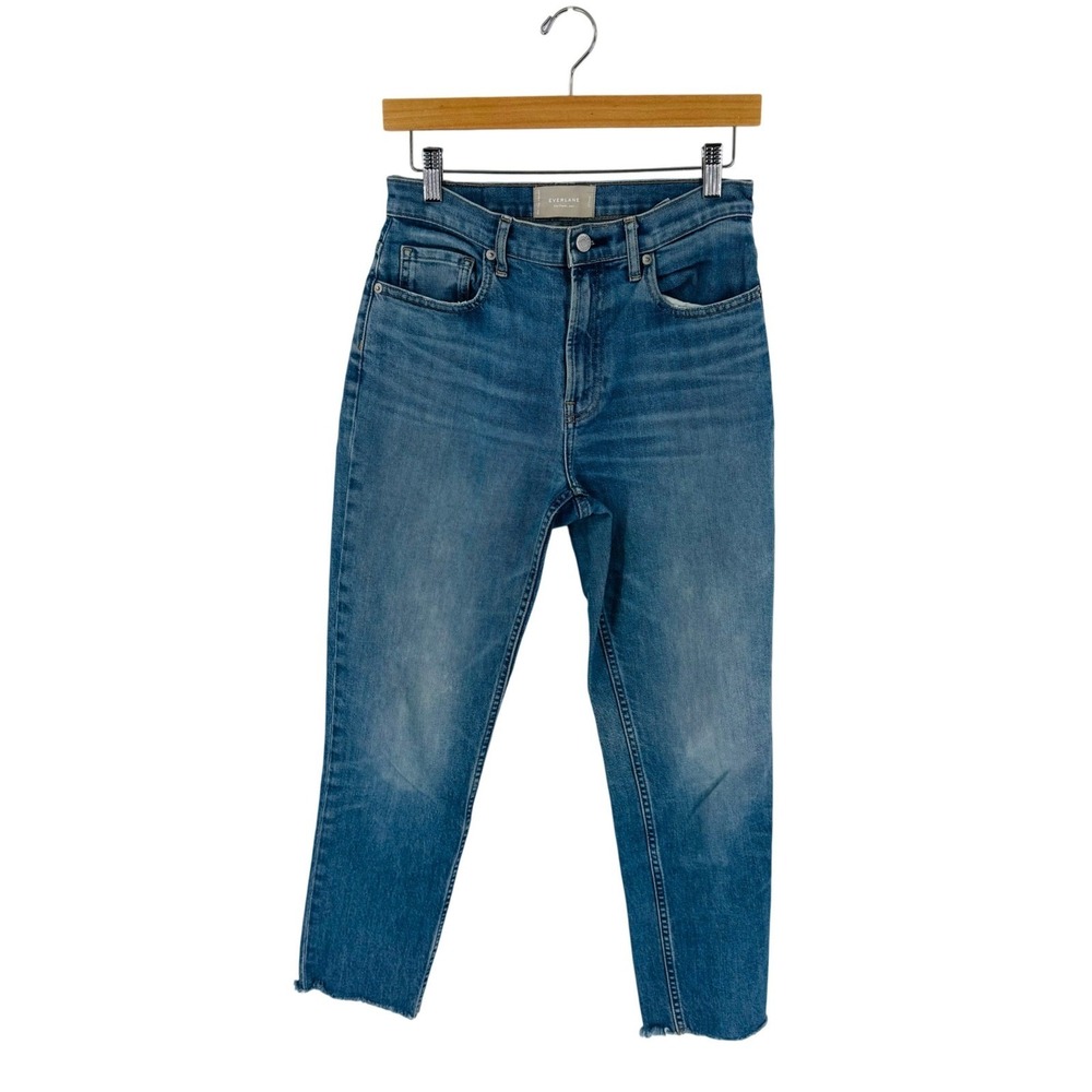 Everlane The Cheeky Jean High Rise Straight Leg Size 27 Crop Classic Normcore